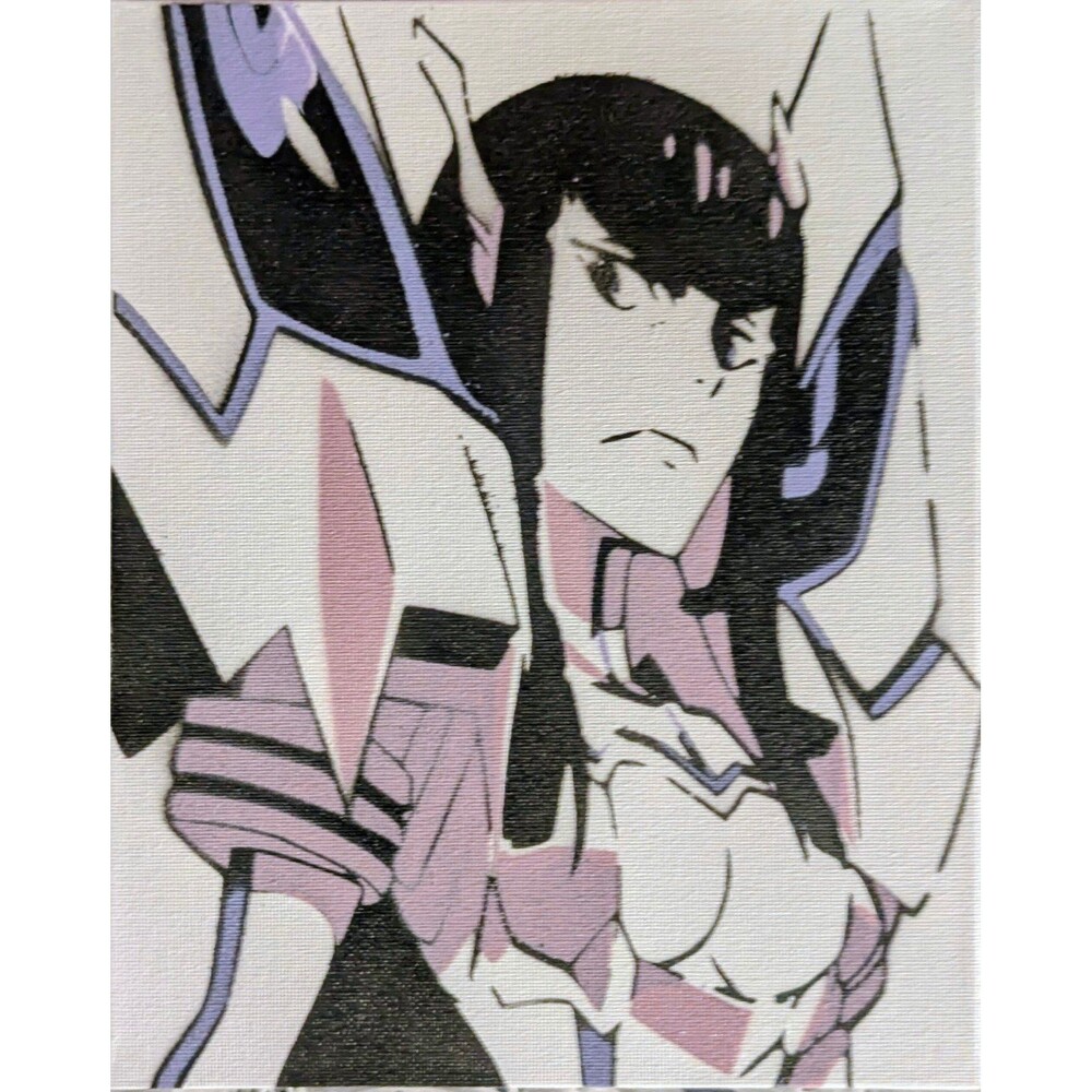 Kill la Kill Spray Paint Art Piece